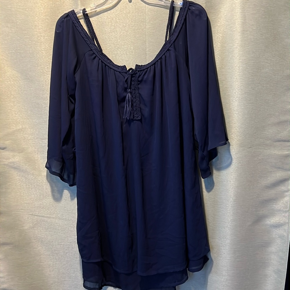 Purple Snow blouse